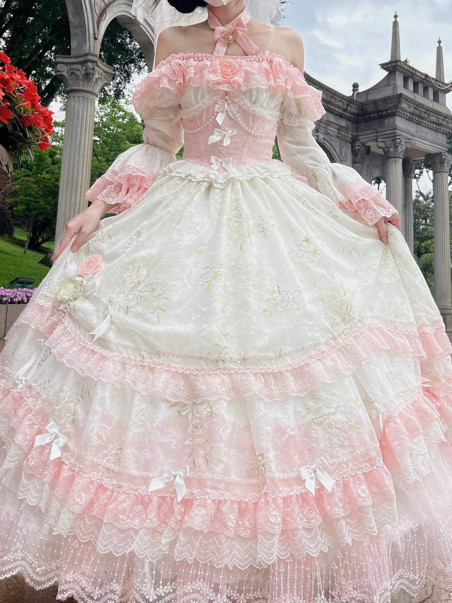 Gentle Floral Wedding X Cat Loli