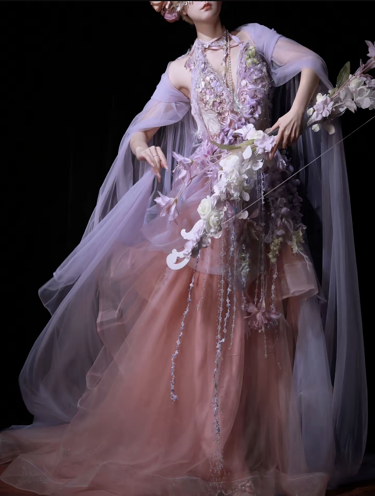 Wisteria Goddess by Three thousand worlds