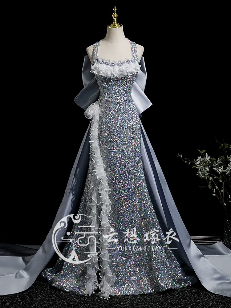 Sequin Prom, Evening, Party Dress P2800