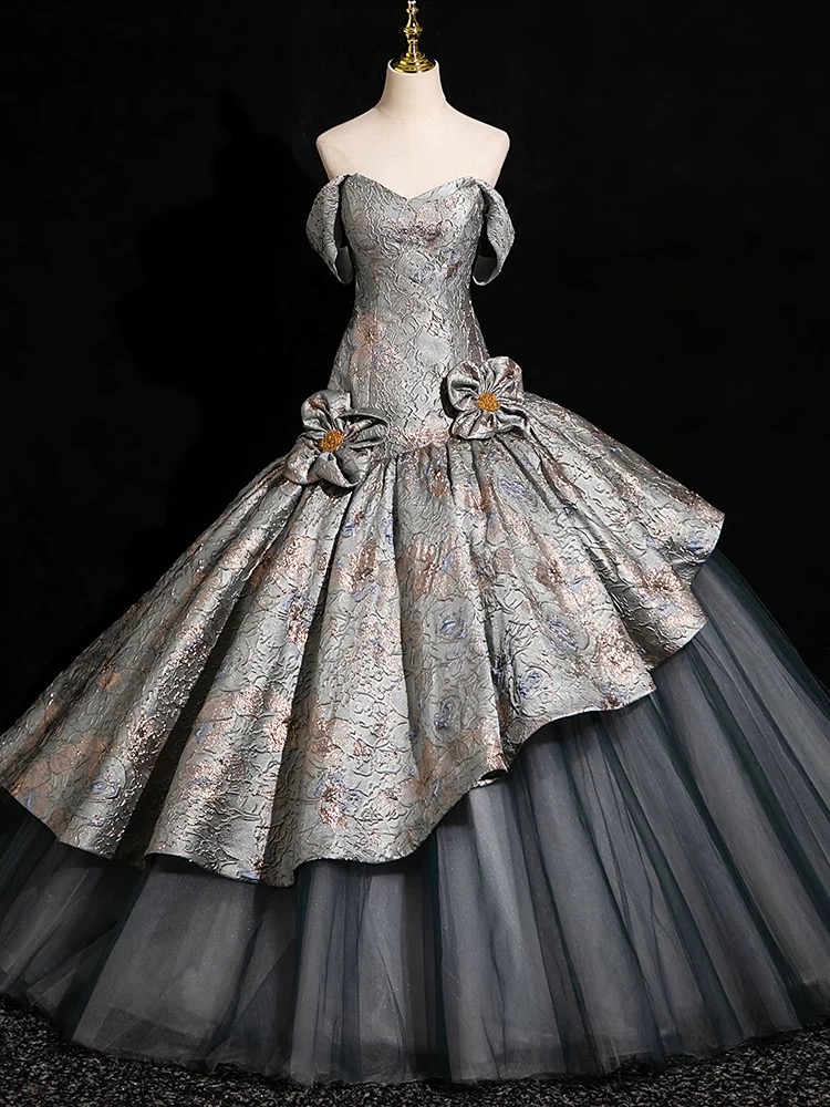 Grey Prom , Evening , Party Dress G5000