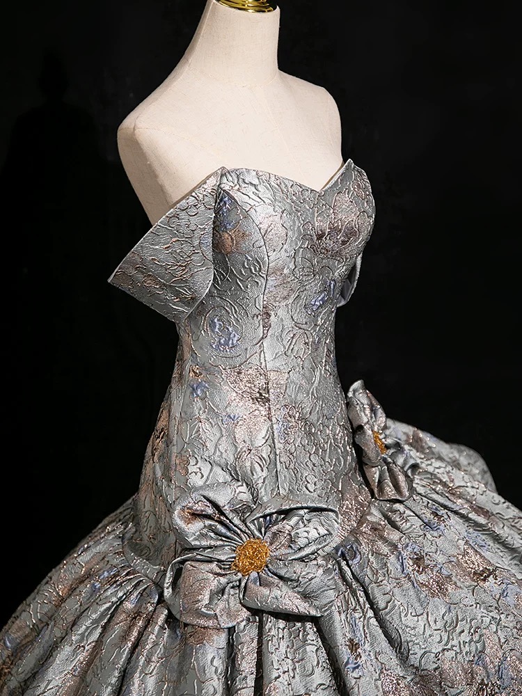 Grey Prom , Evening , Party Dress G5000