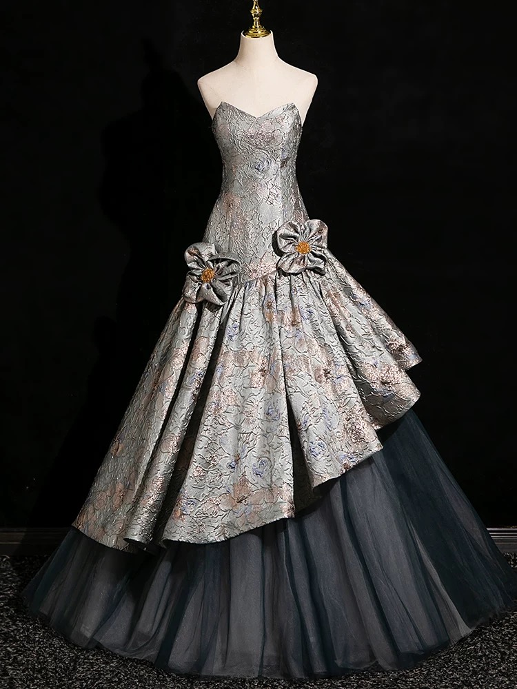 Grey Prom , Evening , Party Dress G5000