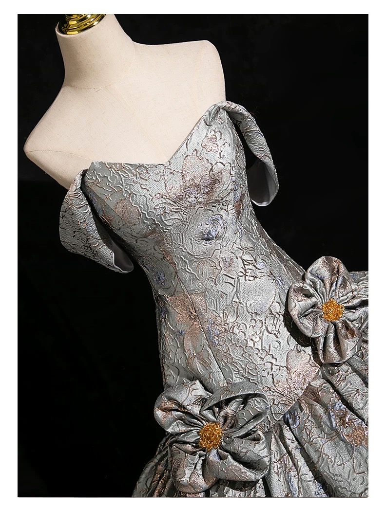 Grey Prom , Evening , Party Dress G5000