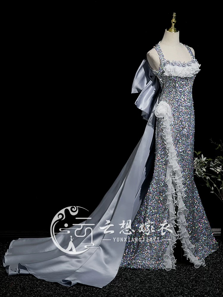 Sequin Prom, Evening, Party Dress P2800