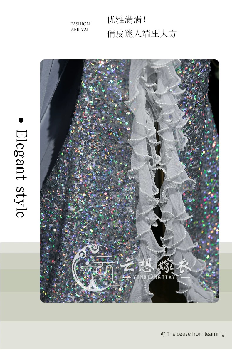 Sequin Prom, Evening, Party Dress P2800