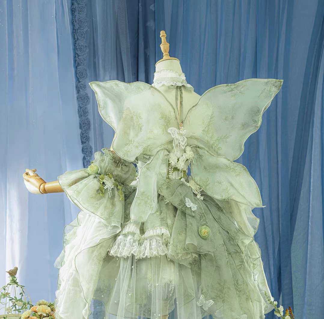 Flowers and butterflies by Bramble Rose