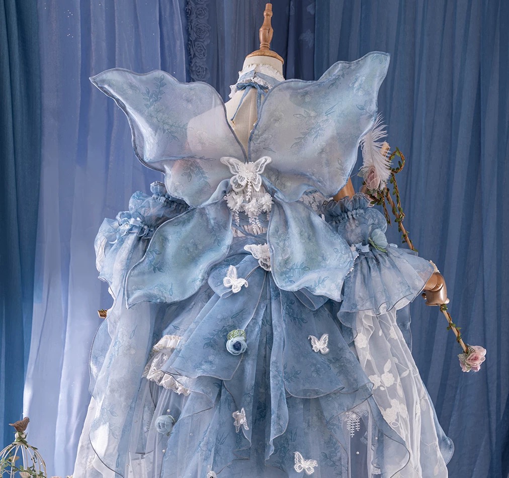 Flowers and butterflies by Bramble Rose