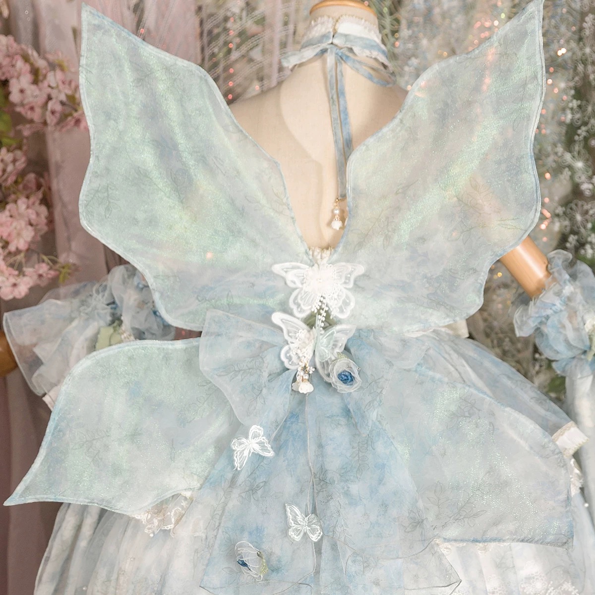 Flowers and butterflies by Bramble Rose