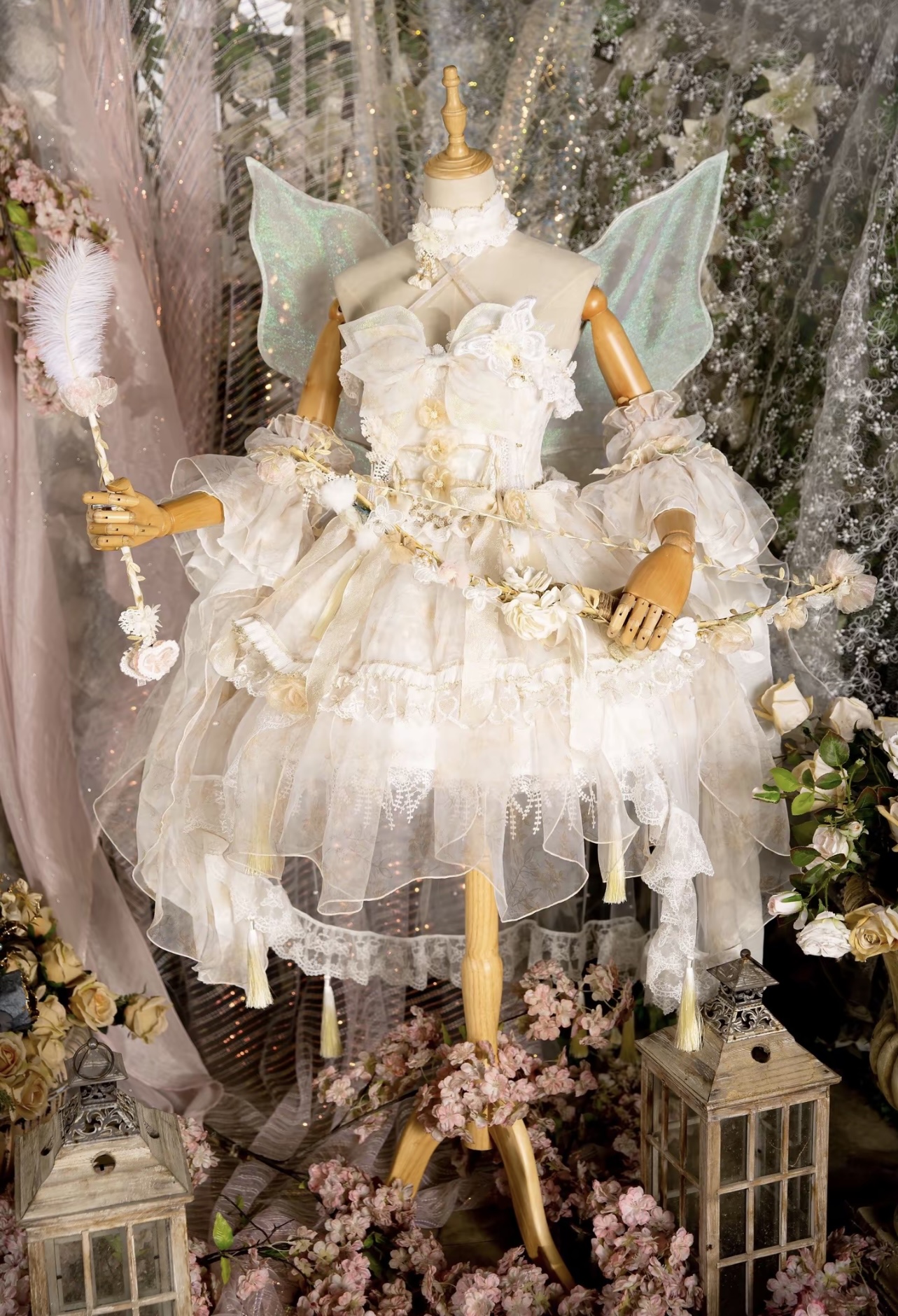 Flowers and butterflies by Bramble Rose