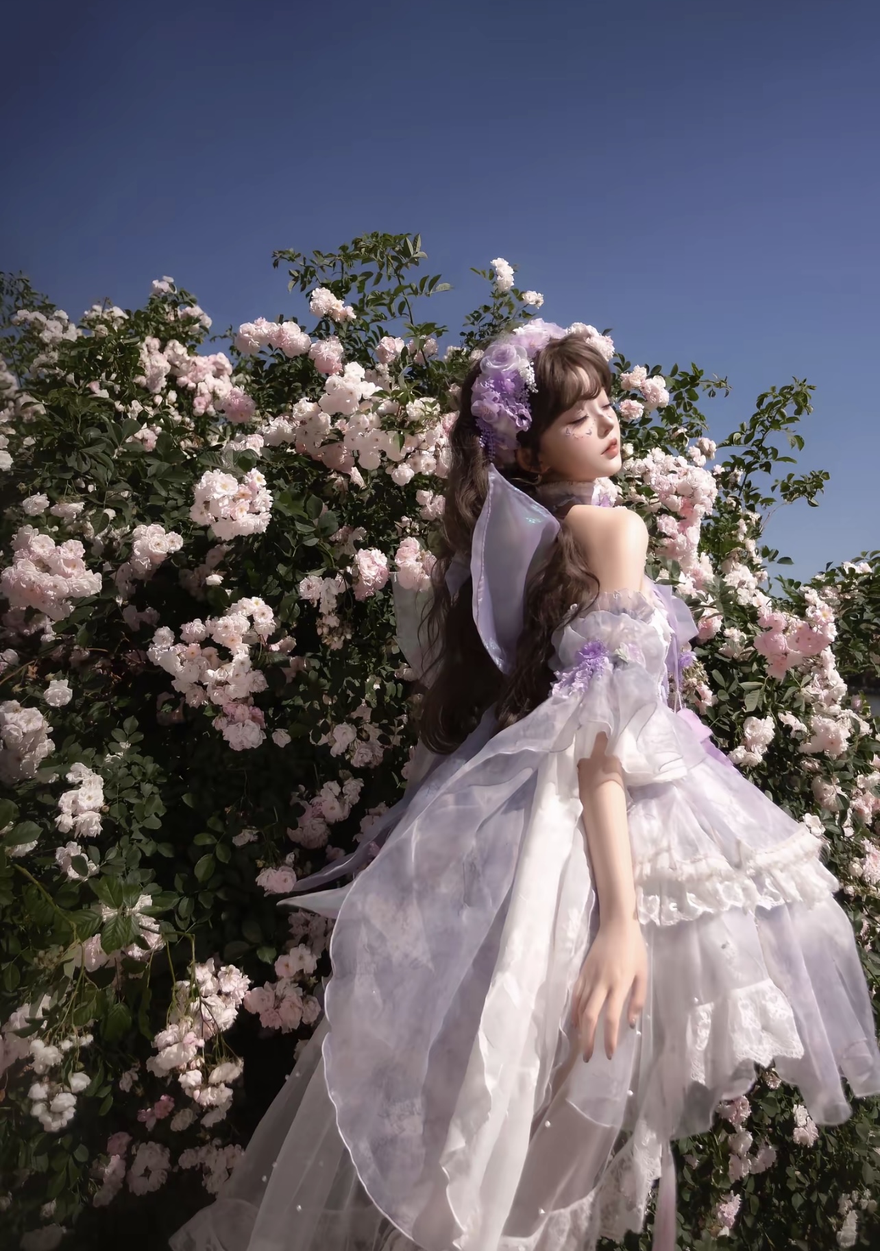 Flowers and butterflies by Bramble Rose