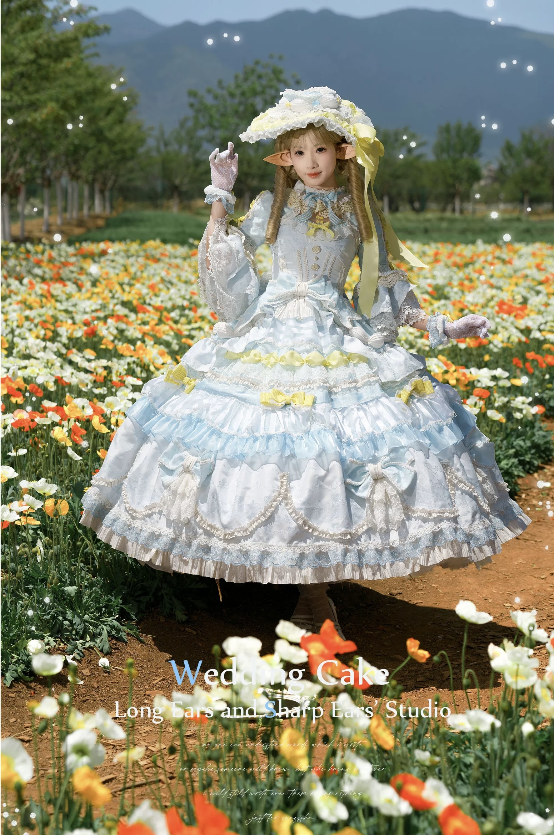 ( Pre Order ) Wedding Cake By Long Ear’s and Sharp Ear’s Studio