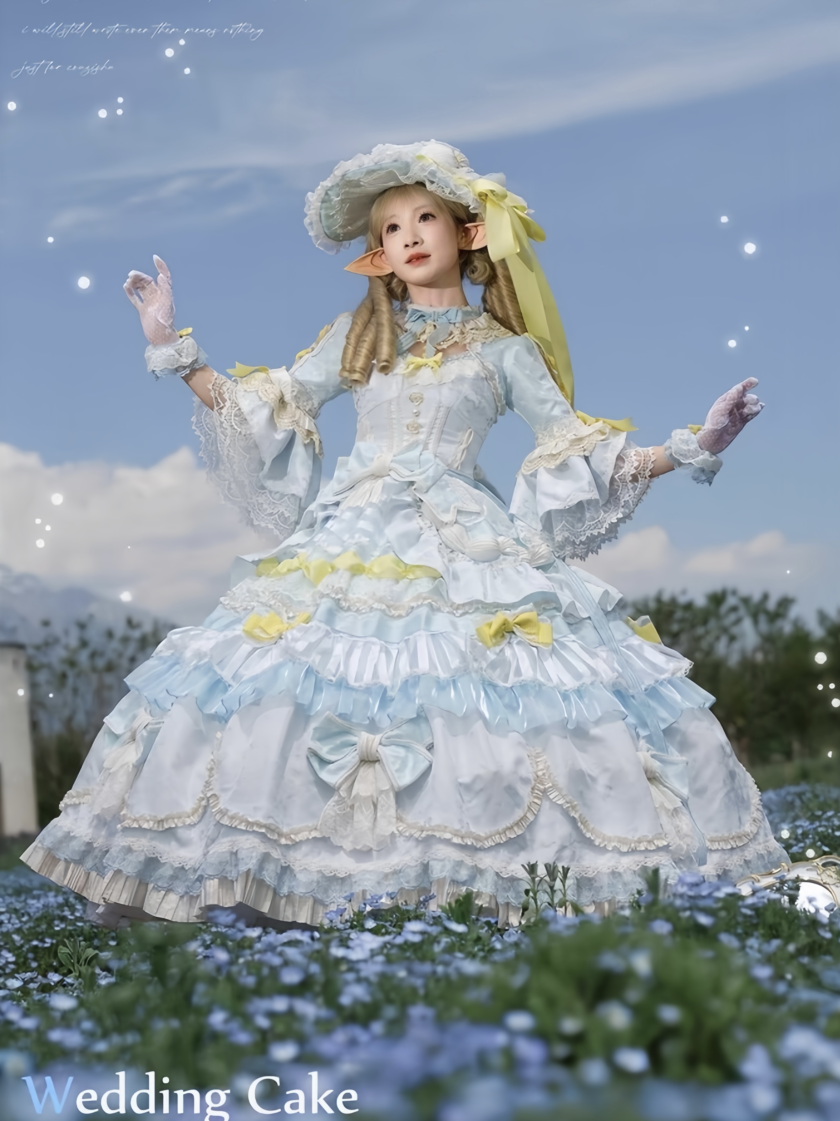 ( Pre Order ) Wedding Cake By Long Ear’s and Sharp Ear’s Studio