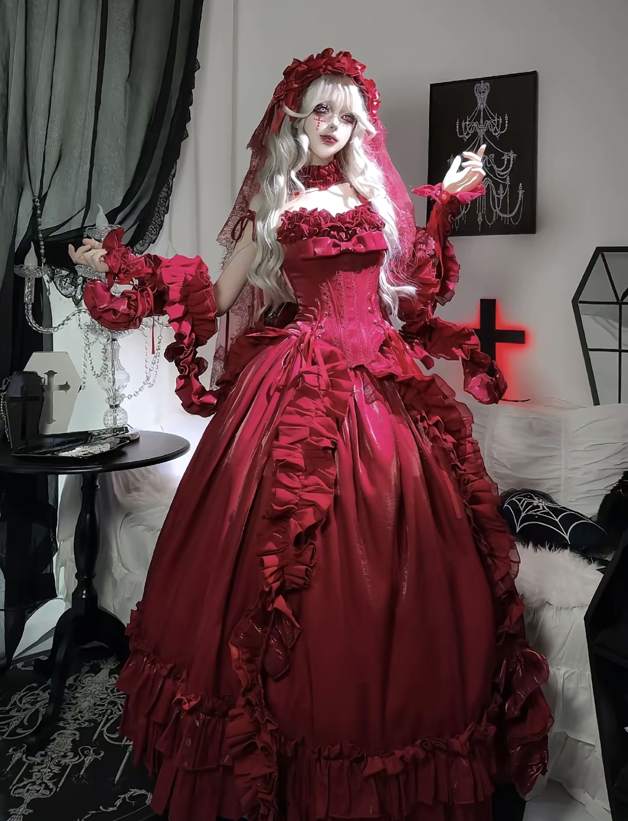 ( Pre Order ) Bloody Feast Wine Red by Nightingale Museum