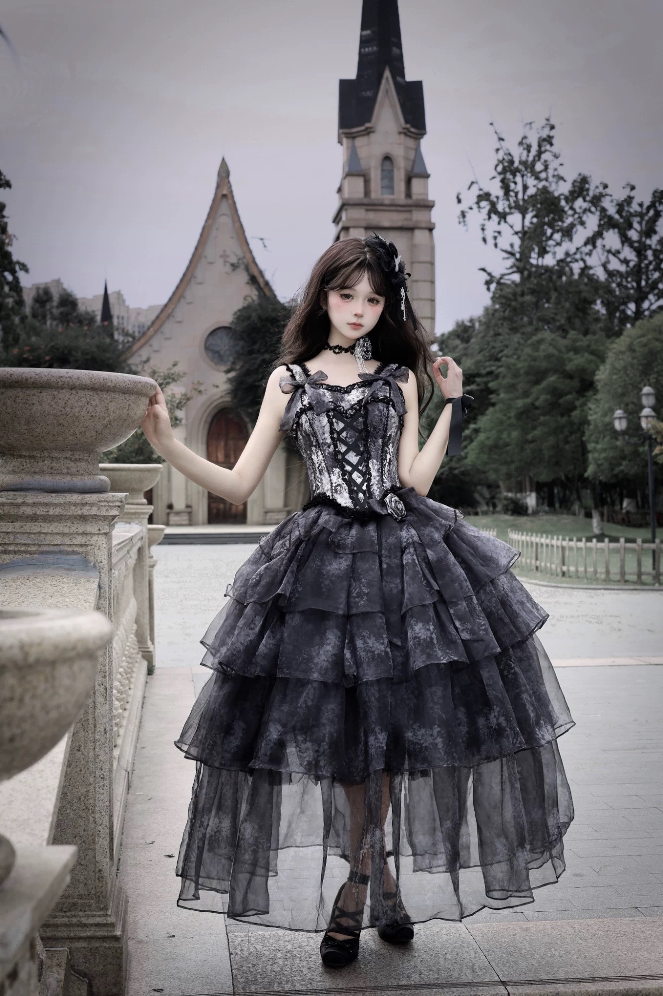 ( Pre Order ) Wisteria waterfall by Chenji Shi