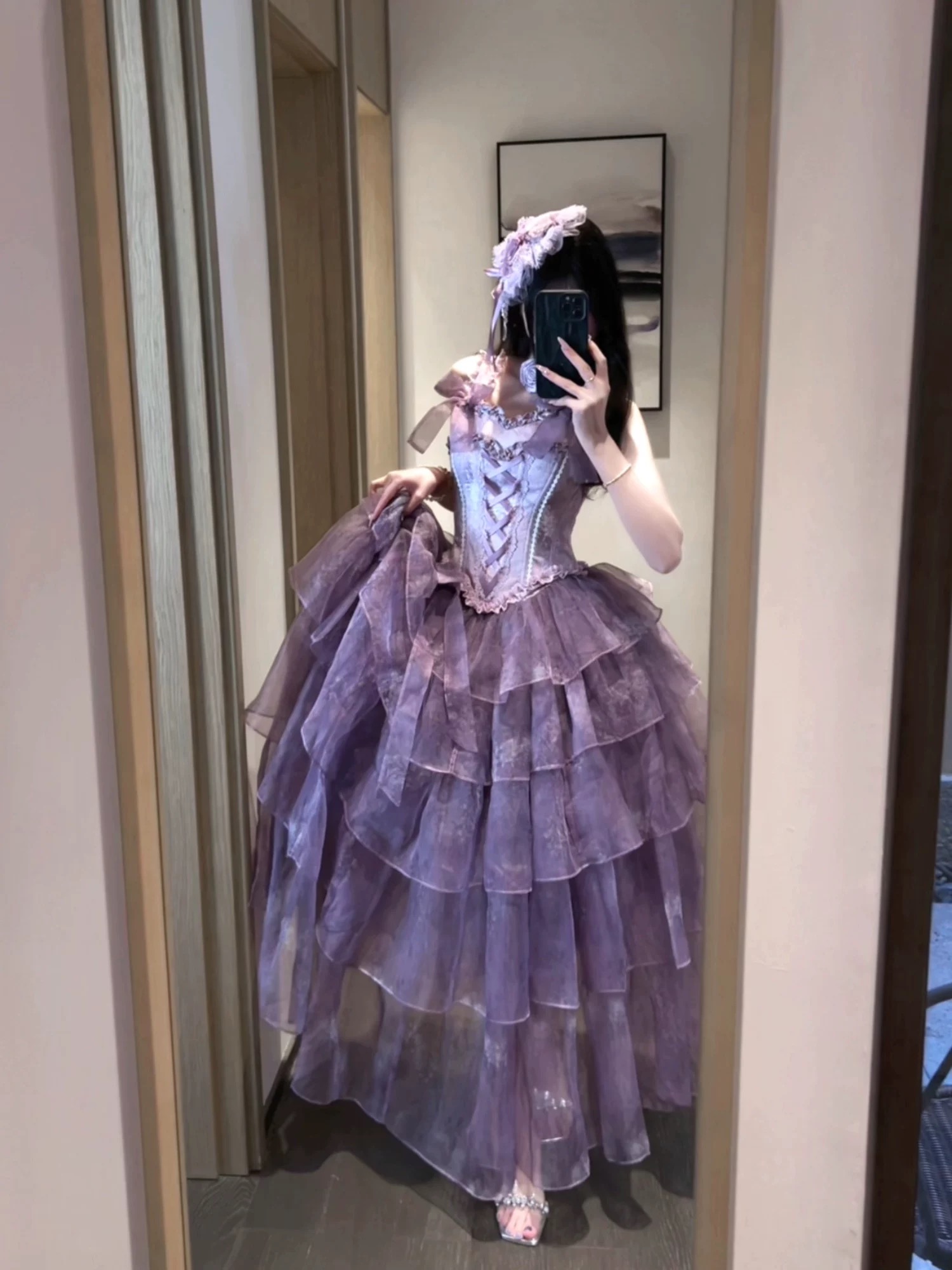 ( Pre Order ) Wisteria waterfall by Chenji Shi