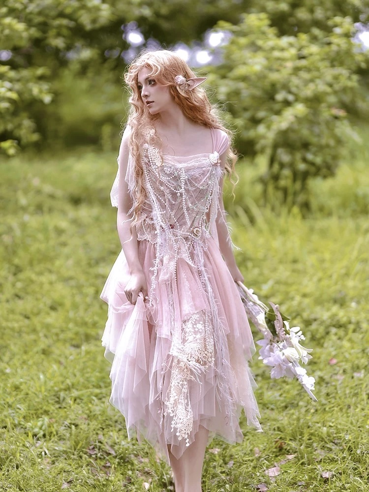 pink elf dress Elf Adult Jovie Costume | Movie Costumes | Adult | Womens | S | Pink/Red/White