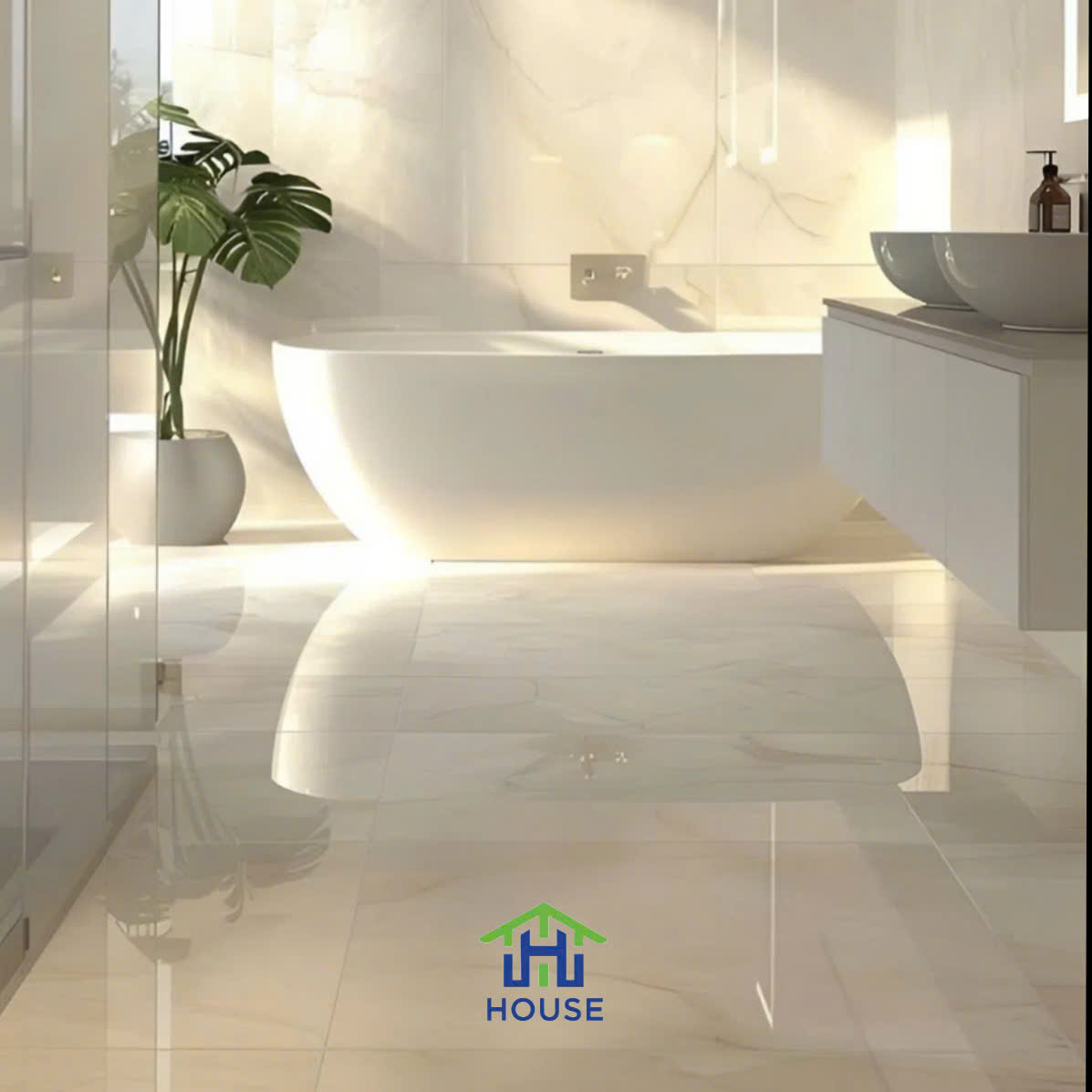 “Tuyển Ngôn” Phong Cách Sống Hiện Đại Với Gạch Lát Siêu Bóng Khổ Lớn 120x240cm