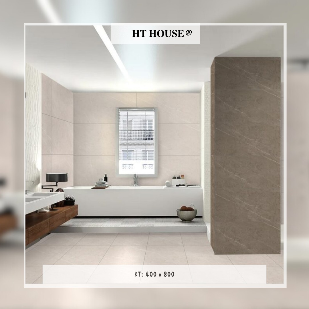 Gạch 40x80  - Giải pháp toàn diện cho nhà vệ sinh hiện đại từ công năng đến thẩm mỹ