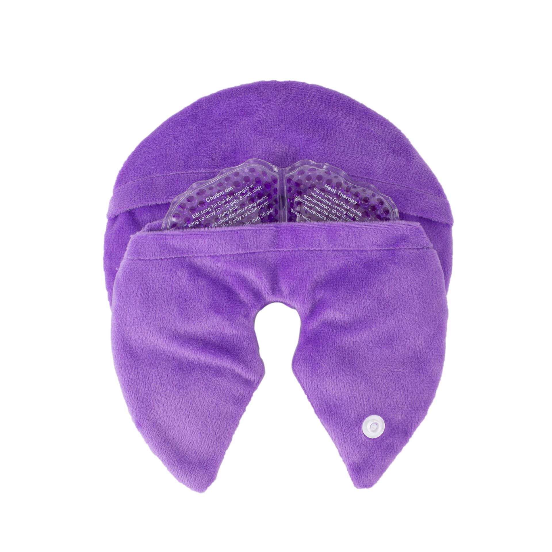 Túi Chườm Ngực Mama's Choice, Chườm Nóng Lạnh Giúp Mẹ Thông Tắc Tia Sữa, 2 Túi, còn đủ túi vải cover