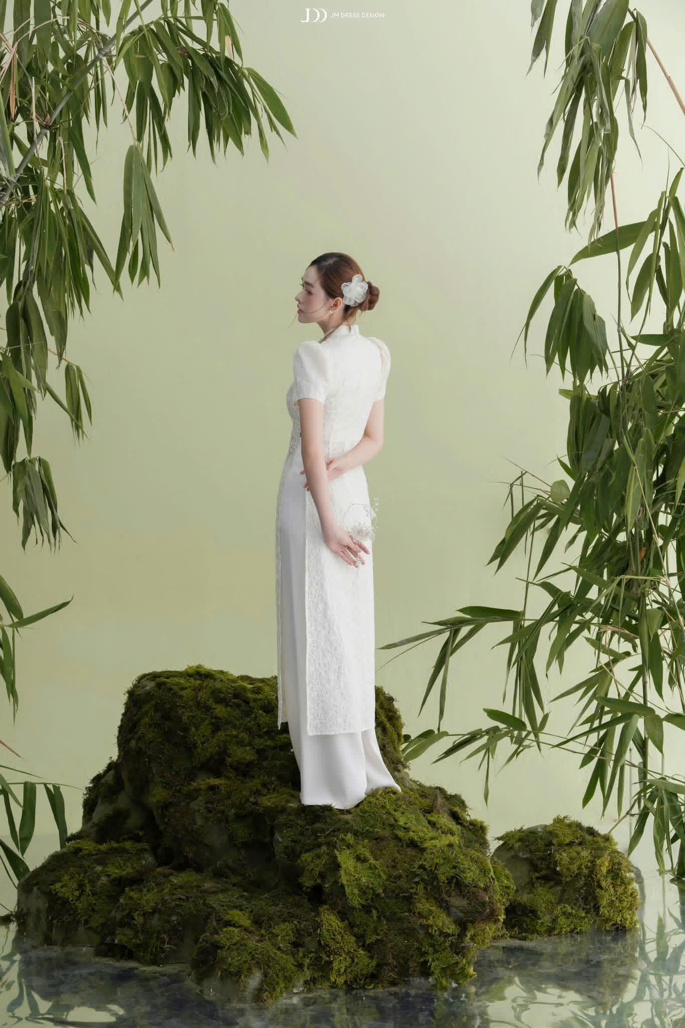 Quần lụa ống suông thương hiệu JM Dress Design