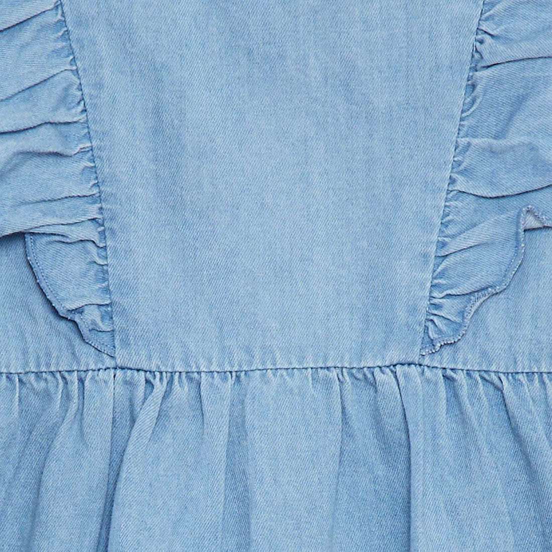 Váy denim + quần lót - 2 món - XANH DƯƠNG