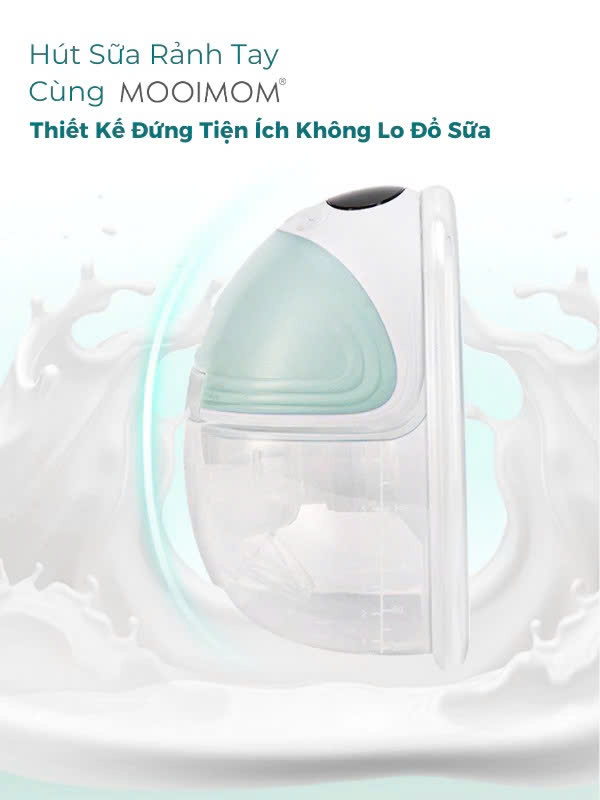 Máy Hút Sữa Không Dây Cao Cấp MOOIMOM M3