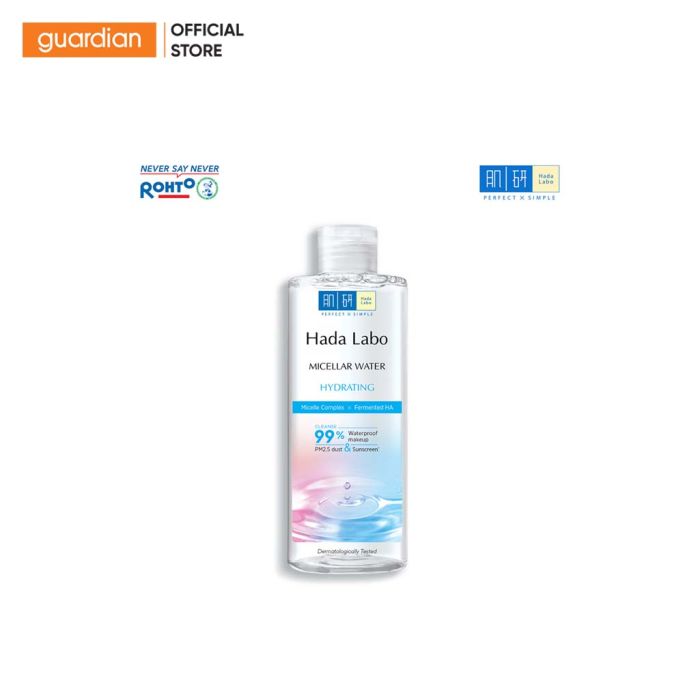 Nước tẩy trang sạch sâu dưỡng ẩm Hada Labo Micellar Water Hydrating 240ml