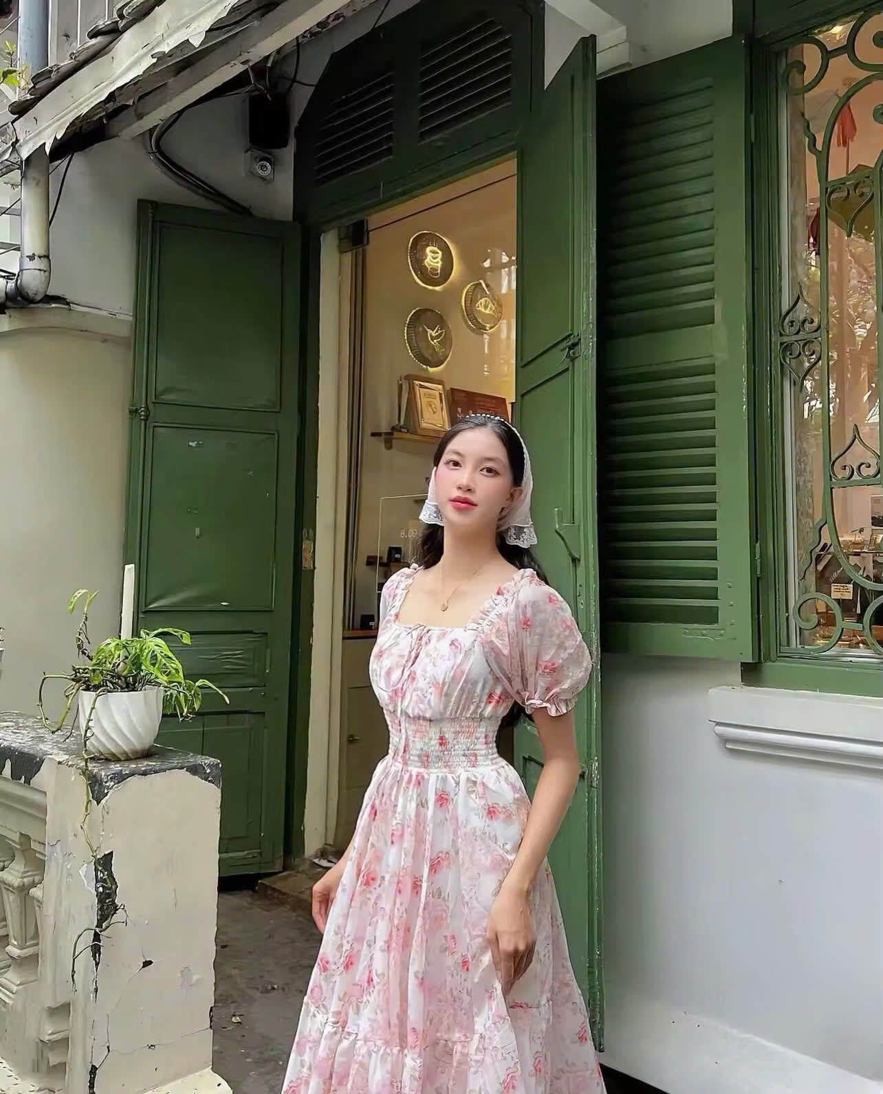 Đầm Hoa Thương Hiệu The Country