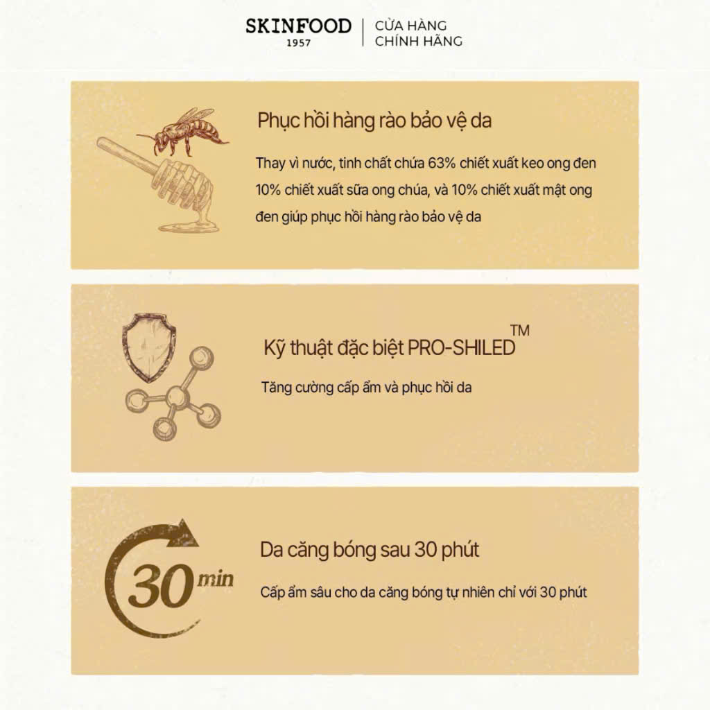 Tinh Chất Sữa Ong Chúa Skinfood Royal Honey Propolis Enrich Essence 50Ml