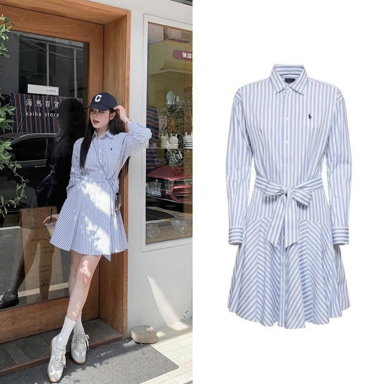 Đầm sơmi Polo