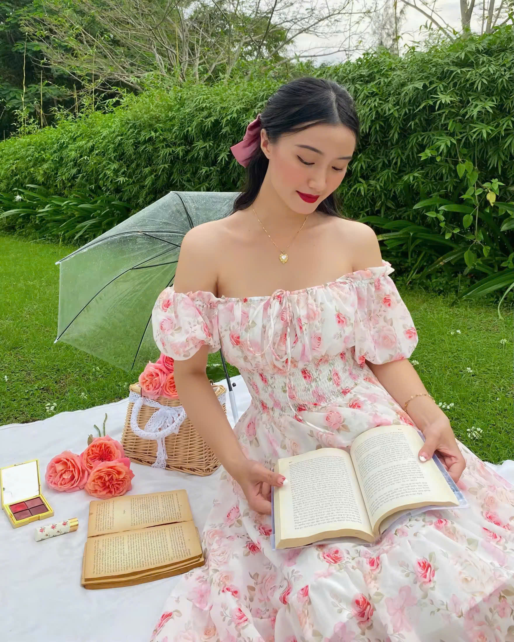 Đầm Hoa Thương Hiệu The Country