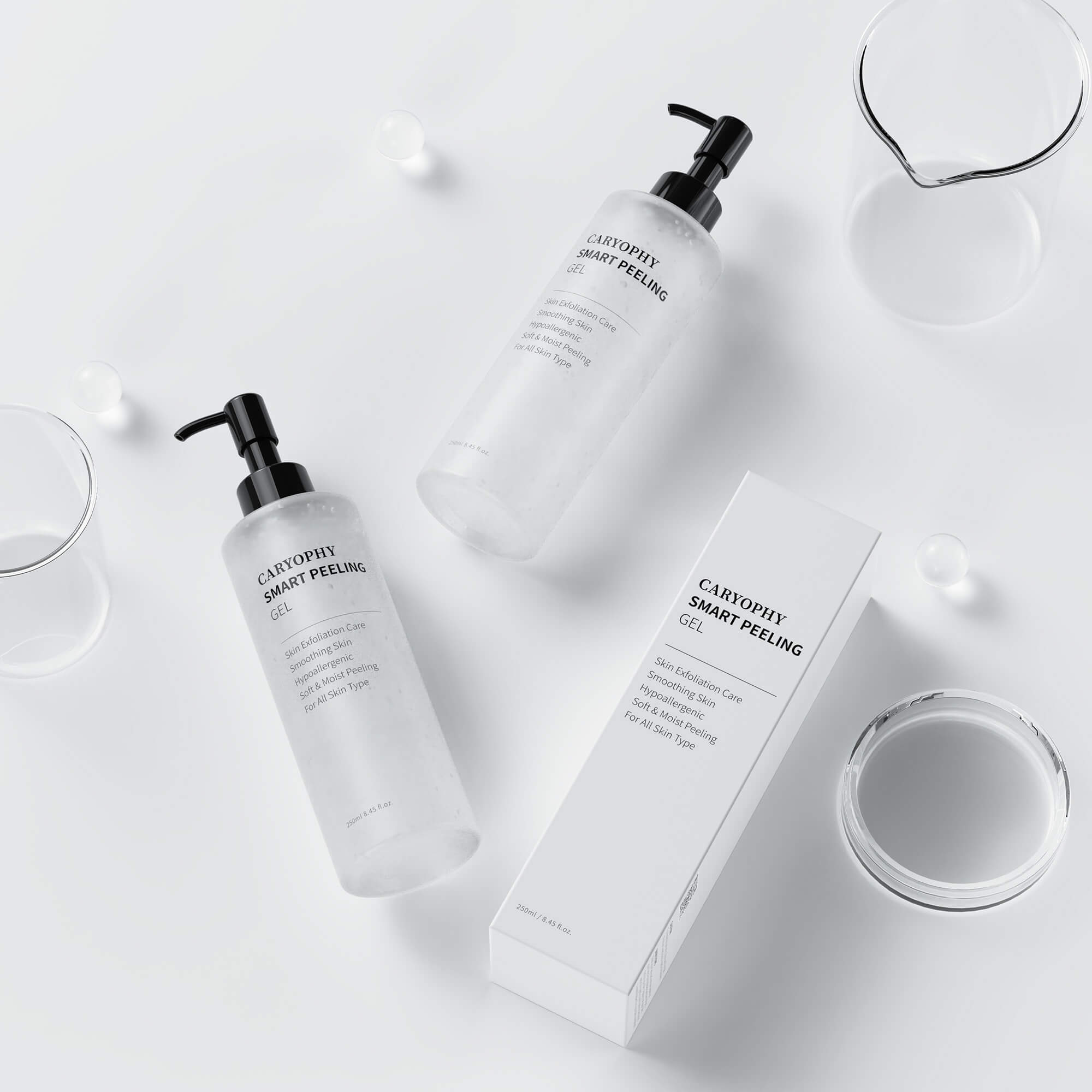 Gel tẩy tế bào chết thông minh ngăn ngừa mụn Caryophy Smart Peeling Gel 250ML