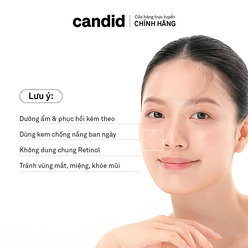 Hoạt Chất BHA Tẩy Tế Bào Chết & Thông Thoáng Lỗ Chân Lông - CANDID BHA Gel Exfoliant 100ml