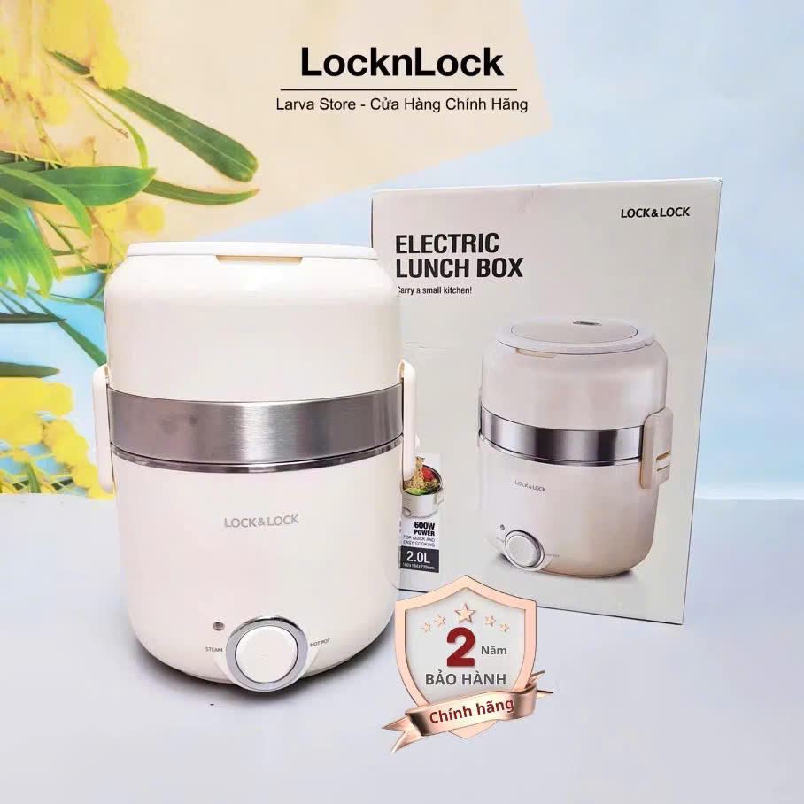 Hộp Cơm Điện LocknLock EJR226IVY 2Lít