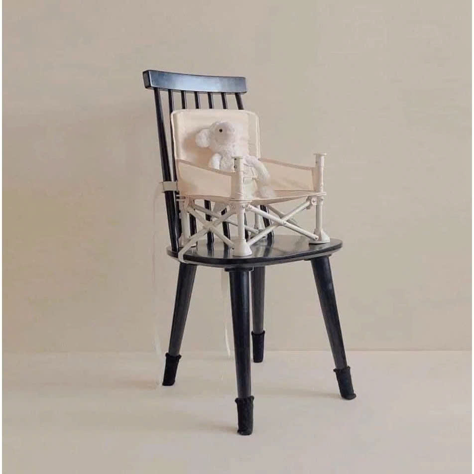 Ghế ăn dặm cho bé gấp gọn HOO BOOTER Có Bàn Kiểu Dáng Hàn Quốc Siêu Nhẹ Cho Bé, Ghế Cho Bé Ăn Dặm Đi Du Lịch Kèm Bàn