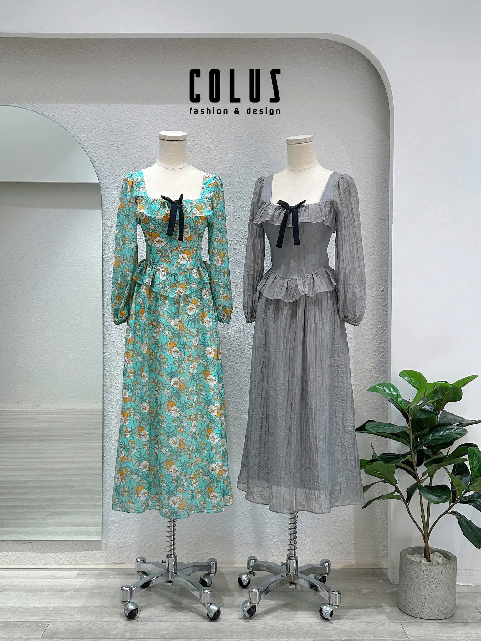 Đầm Thương Hiệu COLUS