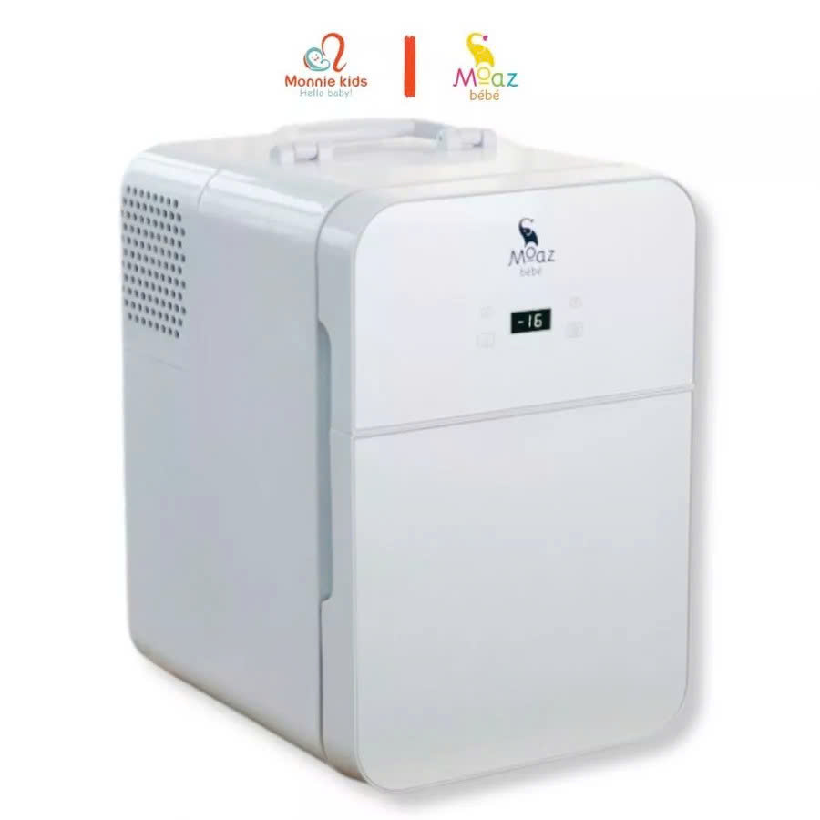 Tủ lạnh mini Moaz Bebe MB085 cho bé 22L trữ đông sữa, bảo quản mỹ phẩm mẹ