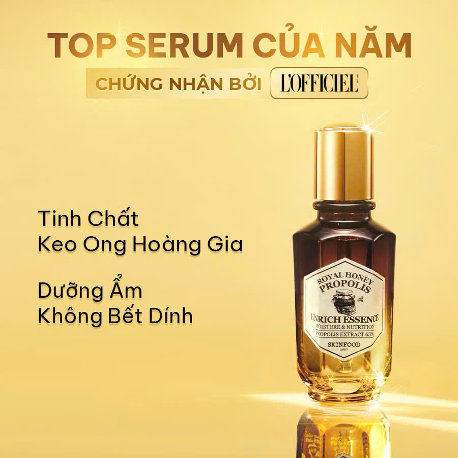 Tinh Chất Sữa Ong Chúa Skinfood Royal Honey Propolis Enrich Essence 50Ml