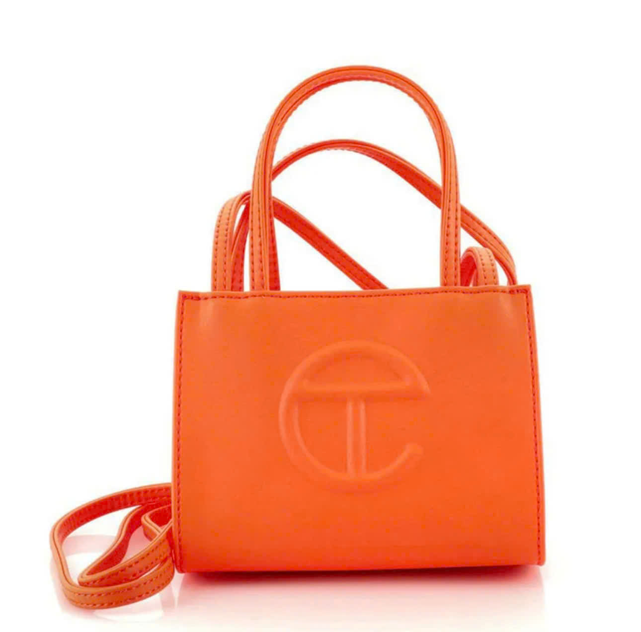 Túi Xách Telfar Shopping Bag Orange Màu Cam