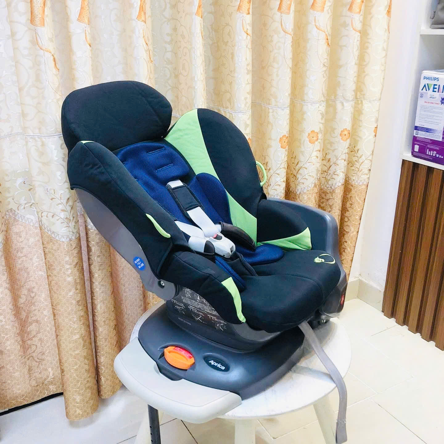 Ghế ngồi ô tô Aprica Fladea 360 độ, dòng ghế ô tô cao cấp nằm thẳng 170 độ Cho bé sơ sinh đến 5 tuổi