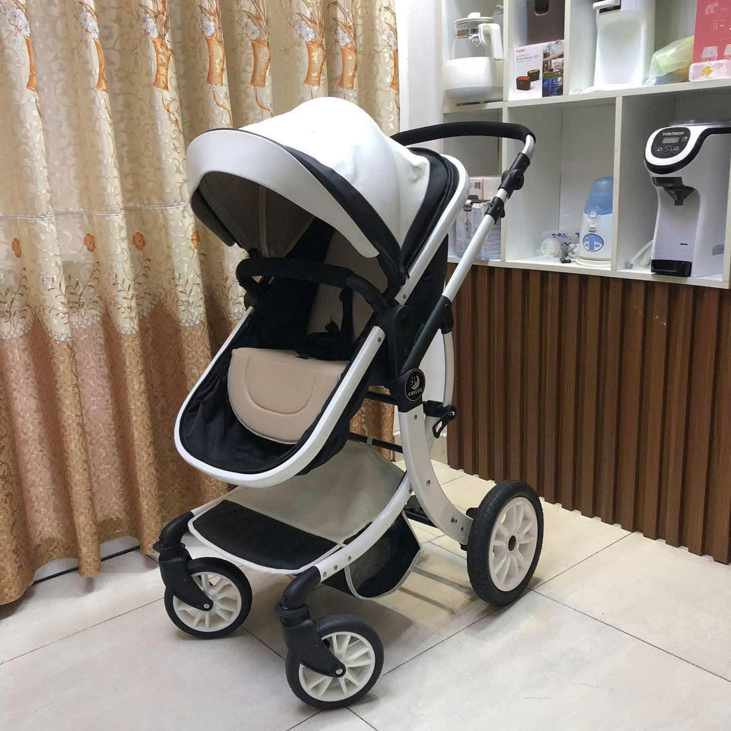 Xe đẩy nôi cho bé cao cấp Chilux S1.9