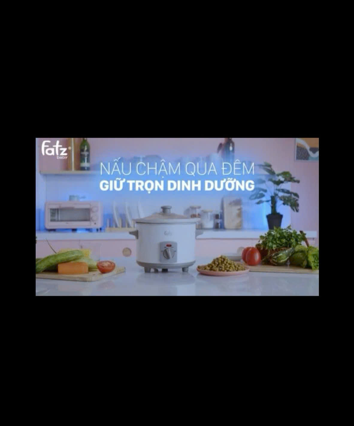 Nồi nấu chậm Fatz Baby 1,5 lít SLOW 1 FB9015MH