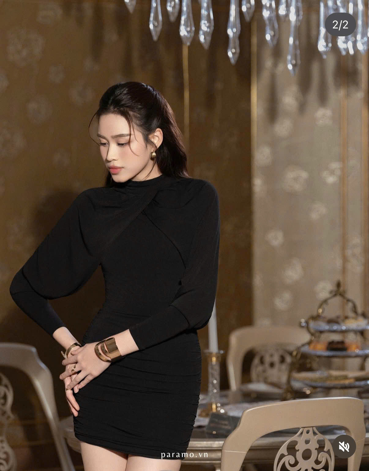 Đầm Lorei Dress - Váy choàng ngắn thương hiệu PARAMODRESS