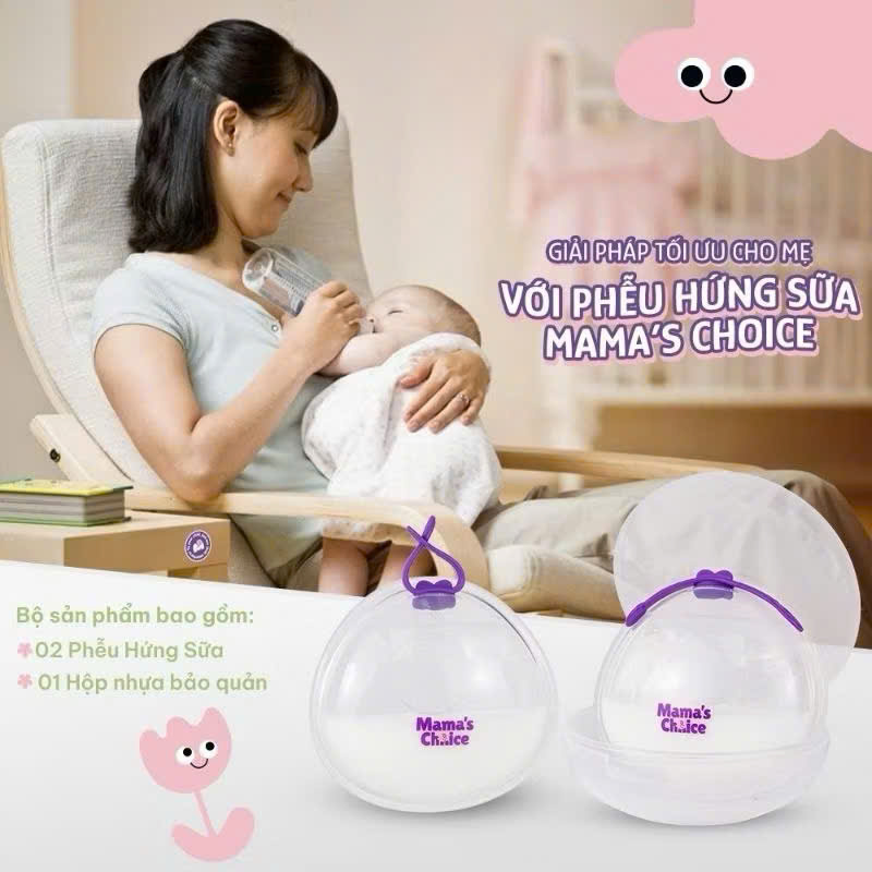 PHỄU HỨNG SỮA MAMA'S CHOICE