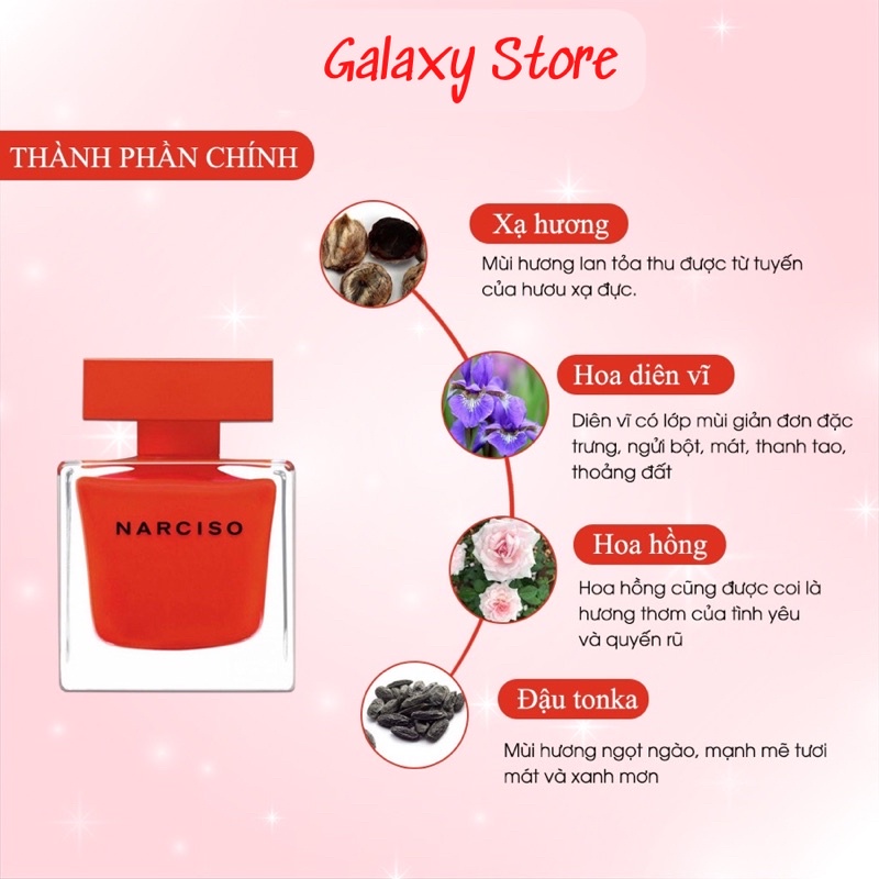 Nước hoa Narciso Eau de Parfum Rouge 30ML