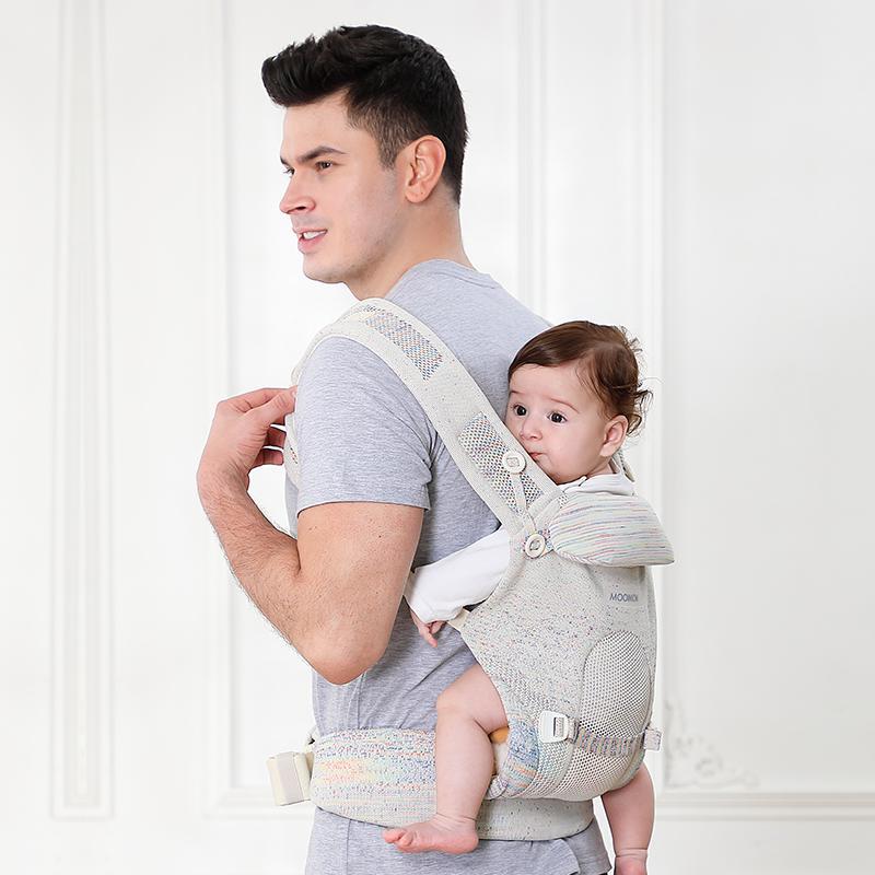 MOOIMOM Địu Em Bé Cao Cấp AiryKnit - AiryKnit Baby Carrier