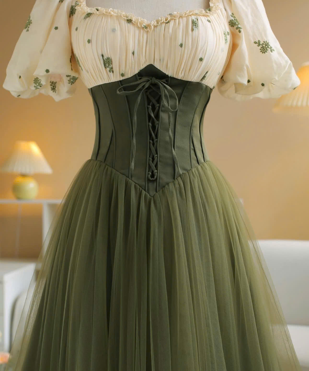 Váy Bella Thương Hiệu Sò Vintage