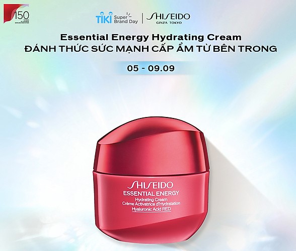 Kem dưỡng da của Shiseido Essential Energy Hydrating Cream 15ml