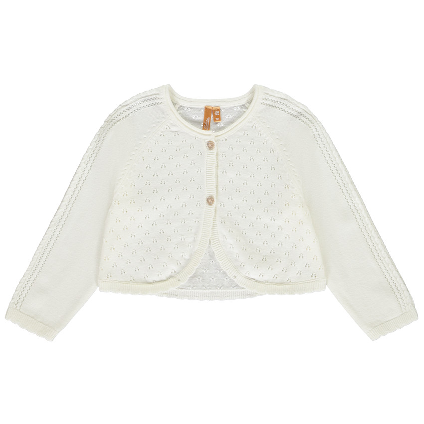 Áo len cardigan dài tay kiểu dáng lạ mắt cho bé gái