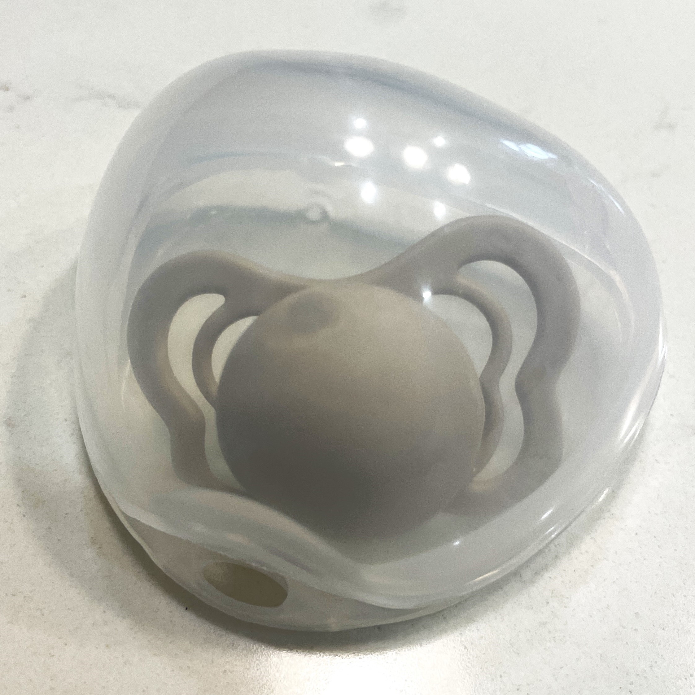 Ty ngậm núm dẹt Silicone BIBS Pacifier Couture, Size 1 (0-6 tháng) màu màu Vanilla